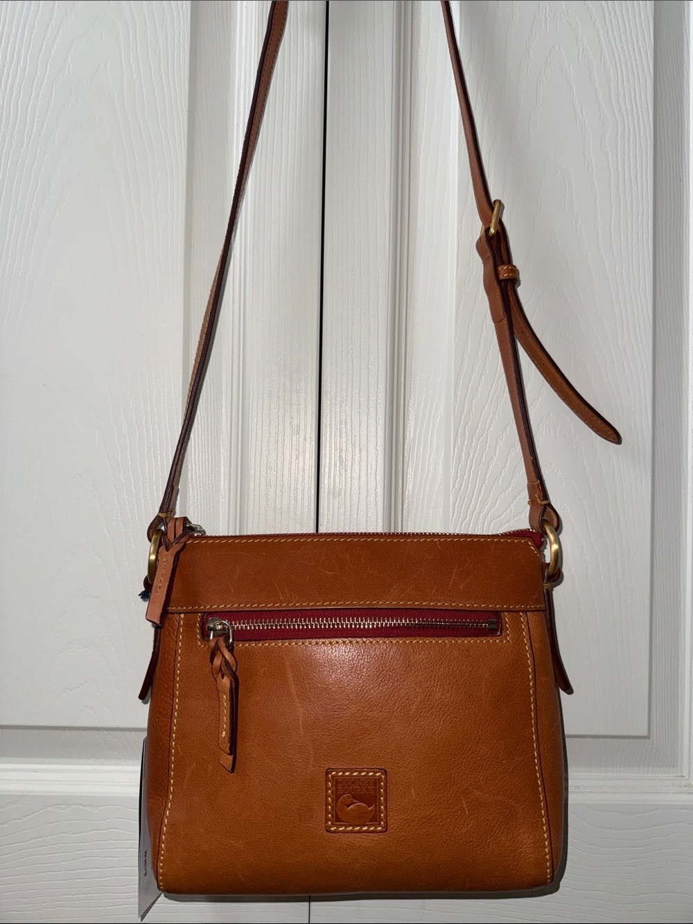 Dooney & Bourke Tan Leather Crossbody
